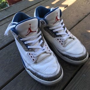 2011 Jordan 3 True Blue size 9.5